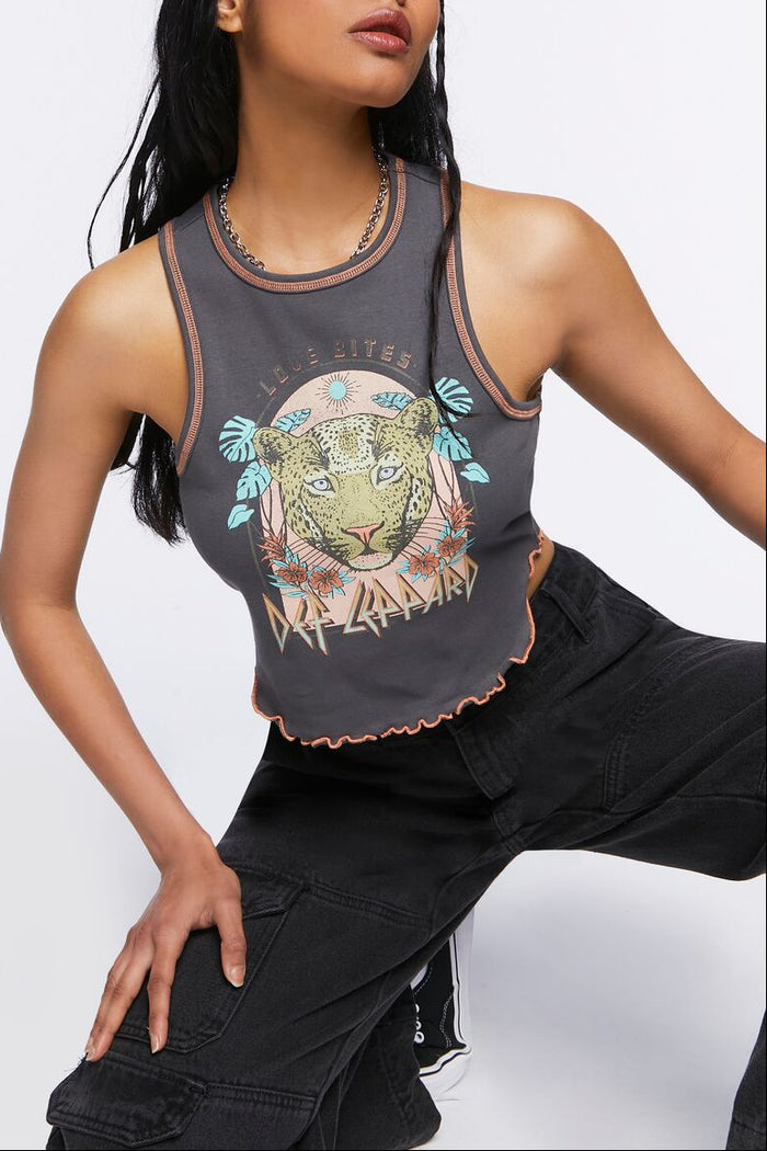 Def Leppard Graphic Tank Top