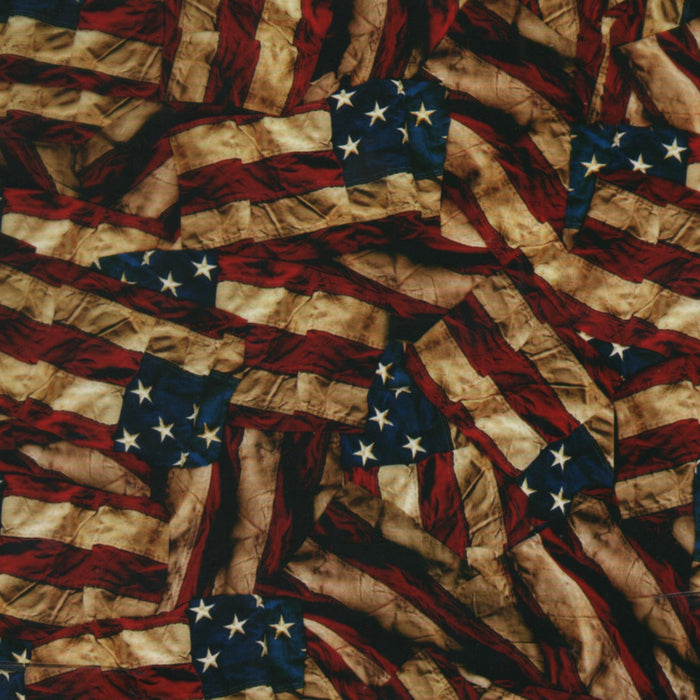 Distressed American Flag