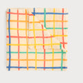 Ditto - Rainbow Check Large Muslin Swaddle Blanket - Swaddling Blankets