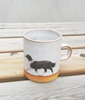 Dog Handthrown Espresso Cup - Cushendale Woollen Mills