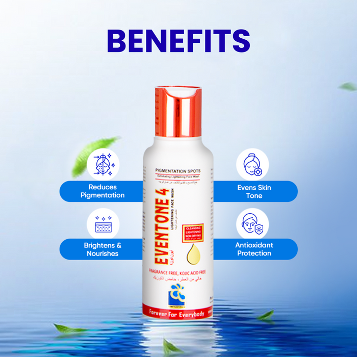 Eventone 4 Face Wash ( Helps in reducing blemishes, pigmentation and nourishes the skin )