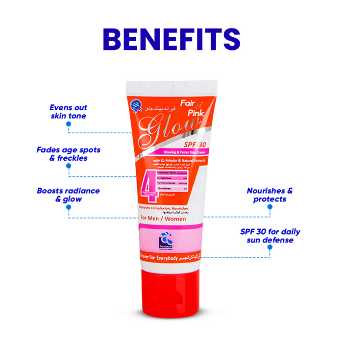 Fair & Pink Glow ( Fight skin disorders such as premature aging and wrinkles )