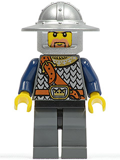 Fantasy Era - Crown Knight Scale Mail with Chest Strap, Helmet with Broad Brim