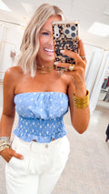 -FINAL SALE- The Sweet Ruffle Tube Top