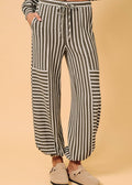 sunday edition le lis free people dupe stripe set pant olive cream