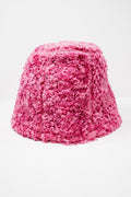Fuchsia bucket hat borg
