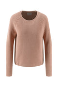 Fynch Hatton 2614 7101 Cotton Crew Neck Jumper Silky Rose by Fynch Hatton Shop Fynch Hatton at Dotique