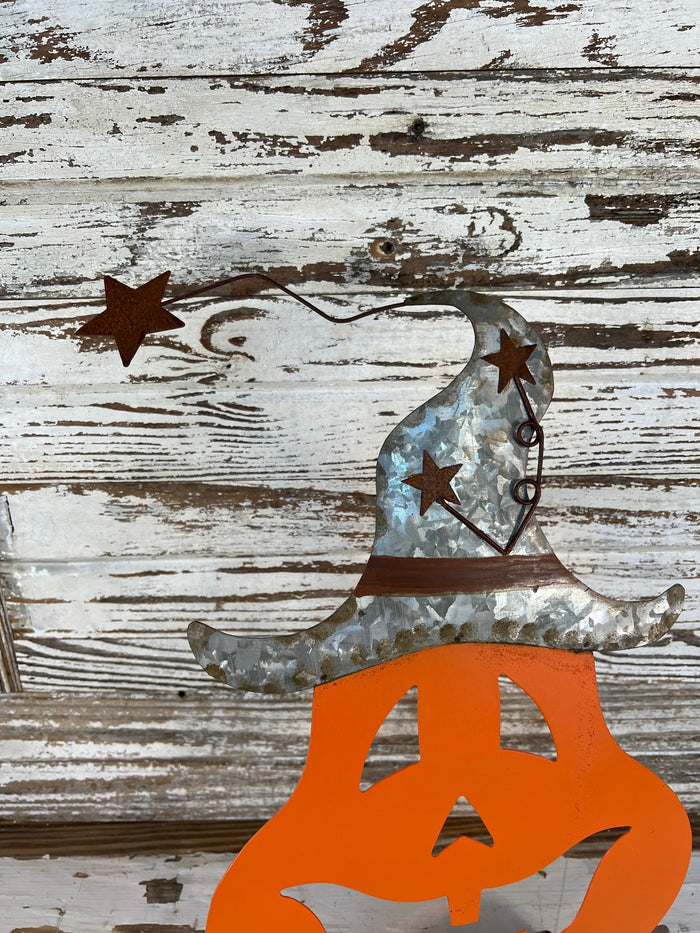 Galvanized Decorative Pumpkin