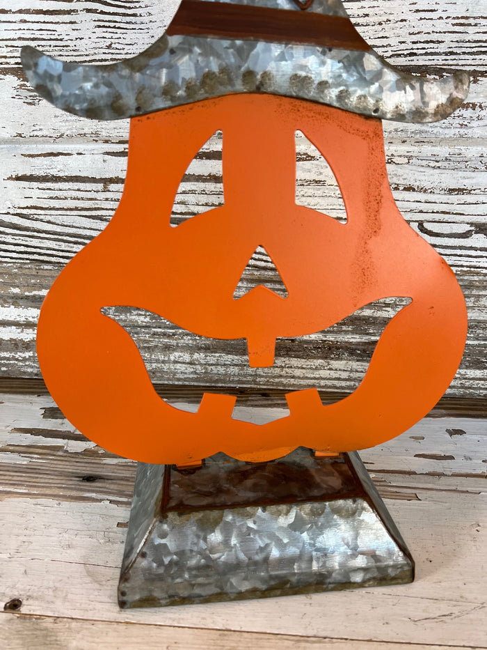 Galvanized Decorative Pumpkin