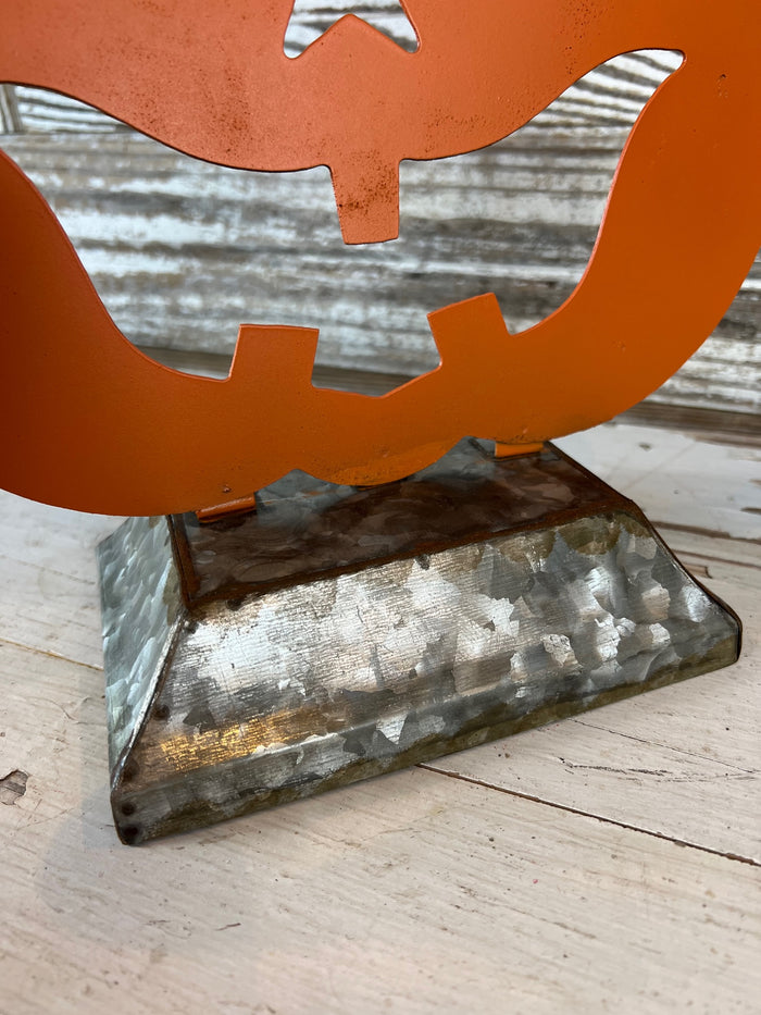 Galvanized Decorative Pumpkin