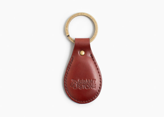 Garnet Shell Cordovan Key Fob