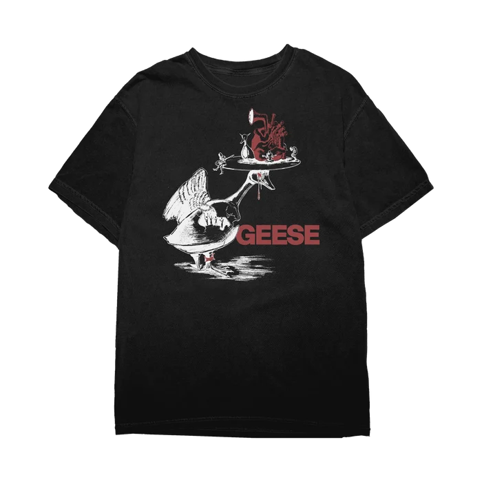 Geese Head On Platter T-Shirt