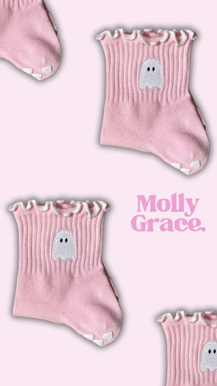 Ghost in ballet pink