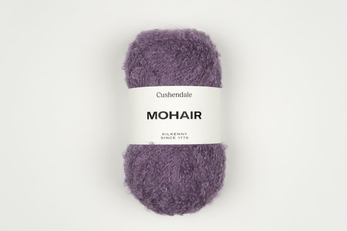 Grape Mohair Yarn - Cushendale Woollen Mills