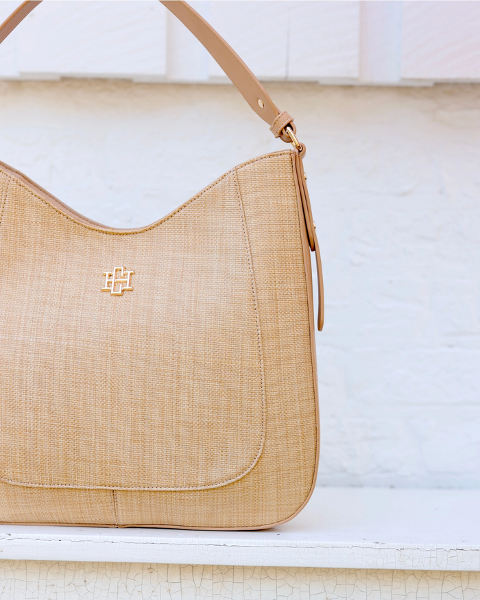 Hadlee Hobo Bag - Natural