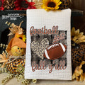 Hello Fall Waffle Weave Tea Towel