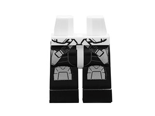 Hips and Black Legs with SW Gunbelts and Knee Pads Pattern