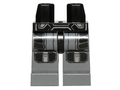 Hips and Dark Bluish Gray Legs with SW Darth Malgus Armor Pattern