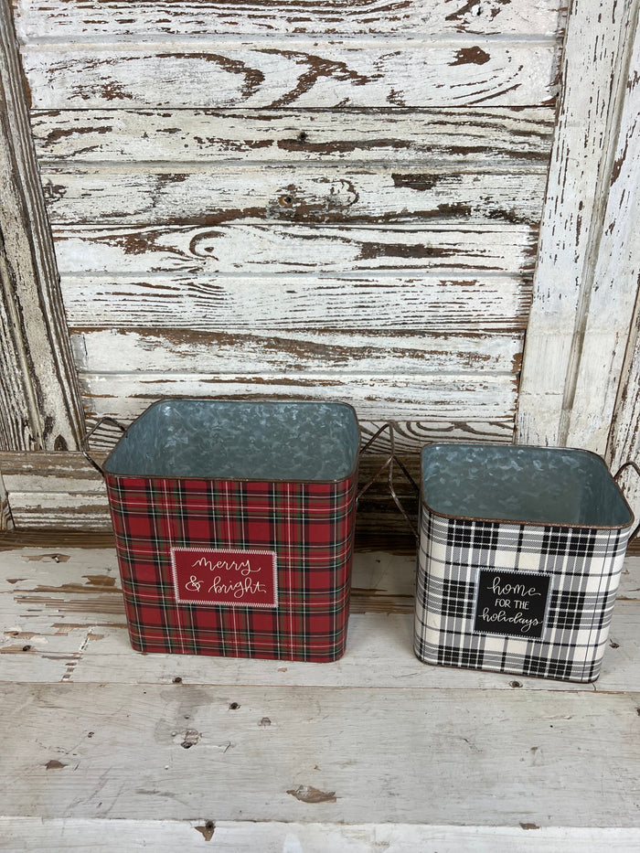 Home For The Holidays Bin Set