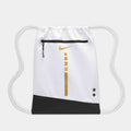 Full view of the Nike Hoops Elite Drawstring Bag.