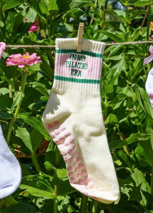 Pilates grip socks