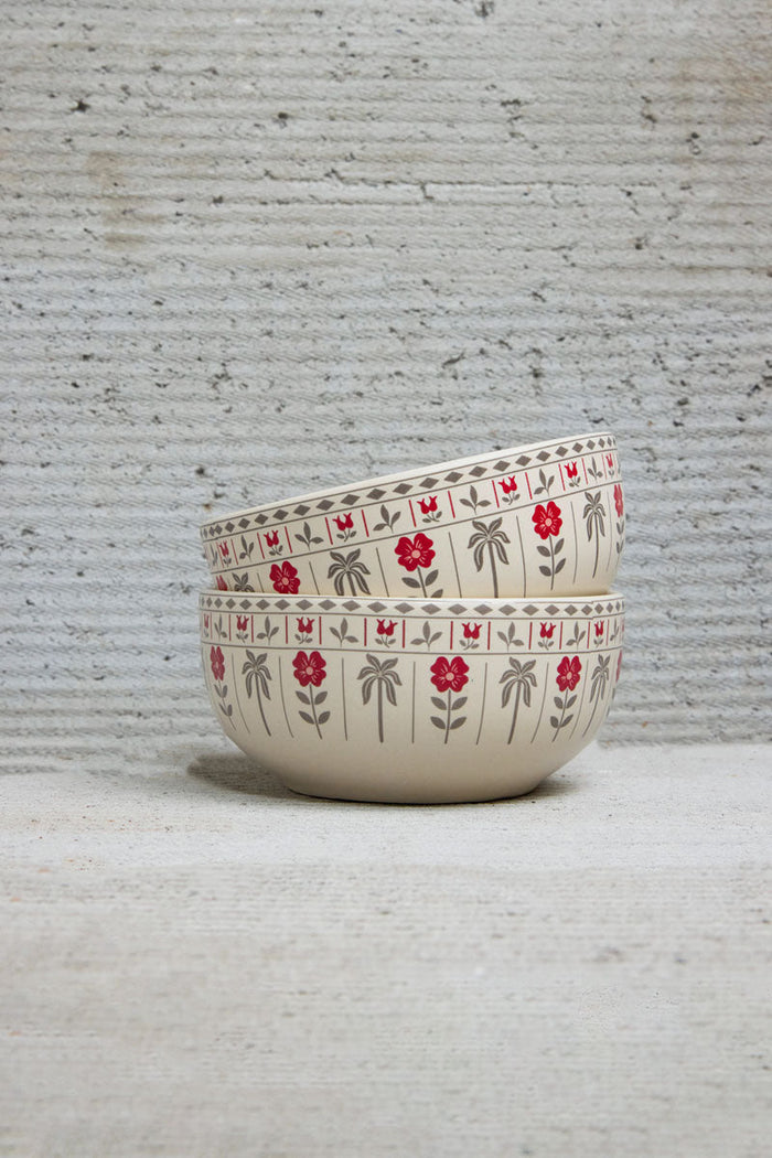 Ira Ceramic Cereal/Soup Bowl Set of 2