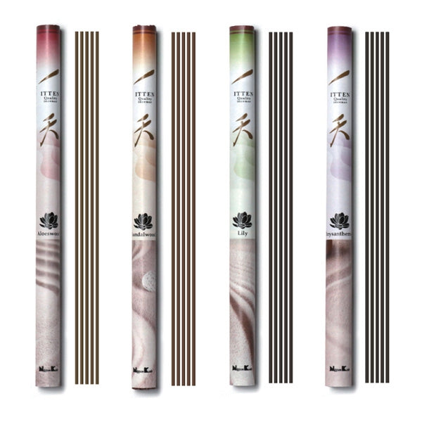 ITTEN ASSORTMENT - 1 roll each of 4 fragrances