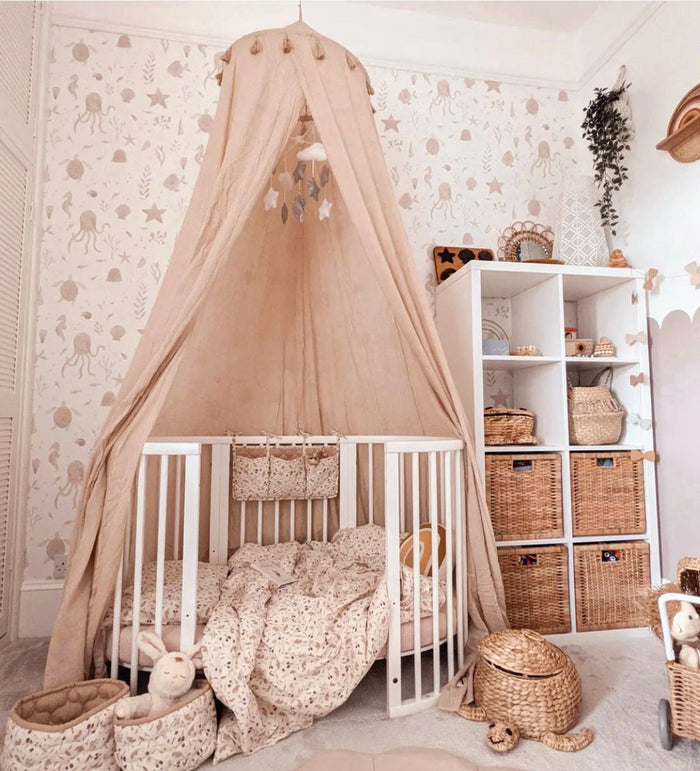 Jabadabado - Bed Canopy - Dusty Pink - Mabel & Fox