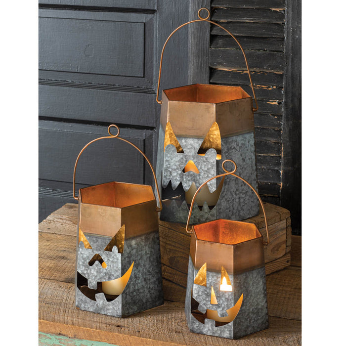 Jack O' Lantern Luminary Set