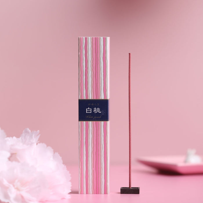 KAYURAGI - White Peach 40 sticks