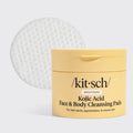 Kitsch Kojic Acid Face & Body Cleansing Pads - 50 Cotton Pads