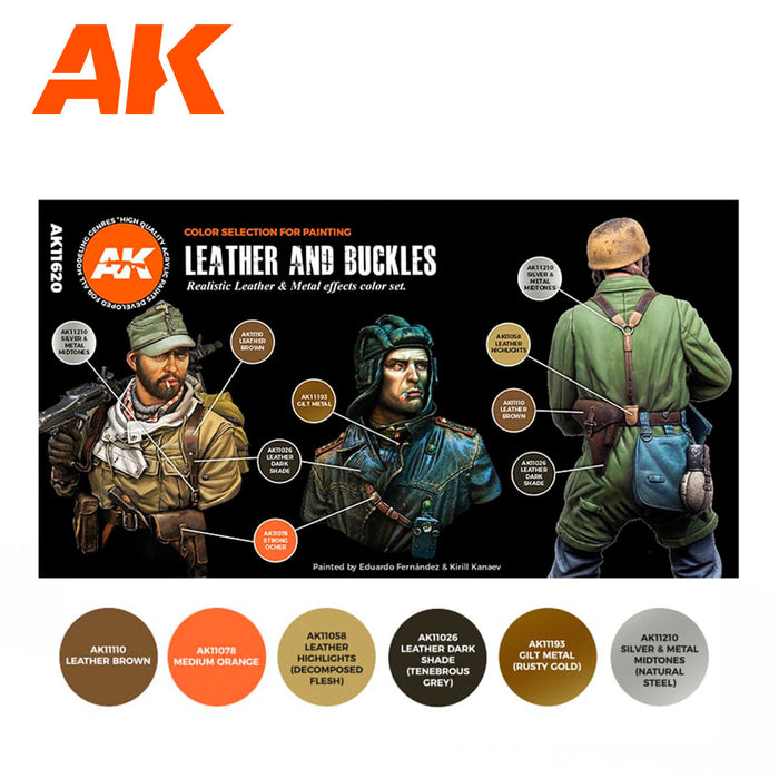 LEATHER AND BUCKLES AK11620