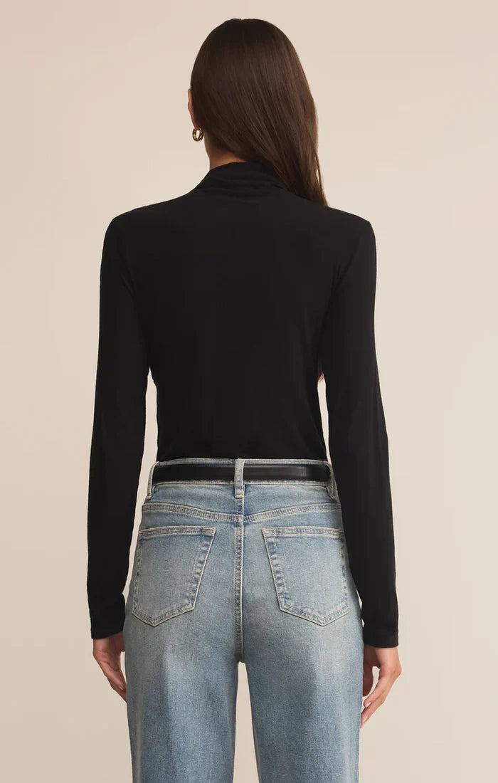 Lira Second Skin Top - Black