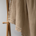 Mabel & Fox - Knitted Baby Blanket - Caramel - Mabel & Fox