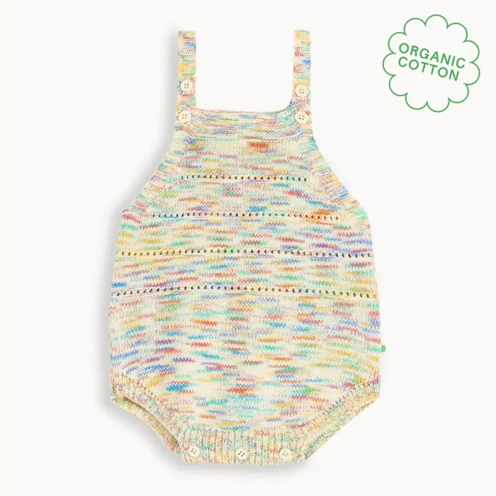 Magic - Space Dye Knitted Bubble Romper - Baby & Children's One-Pieces