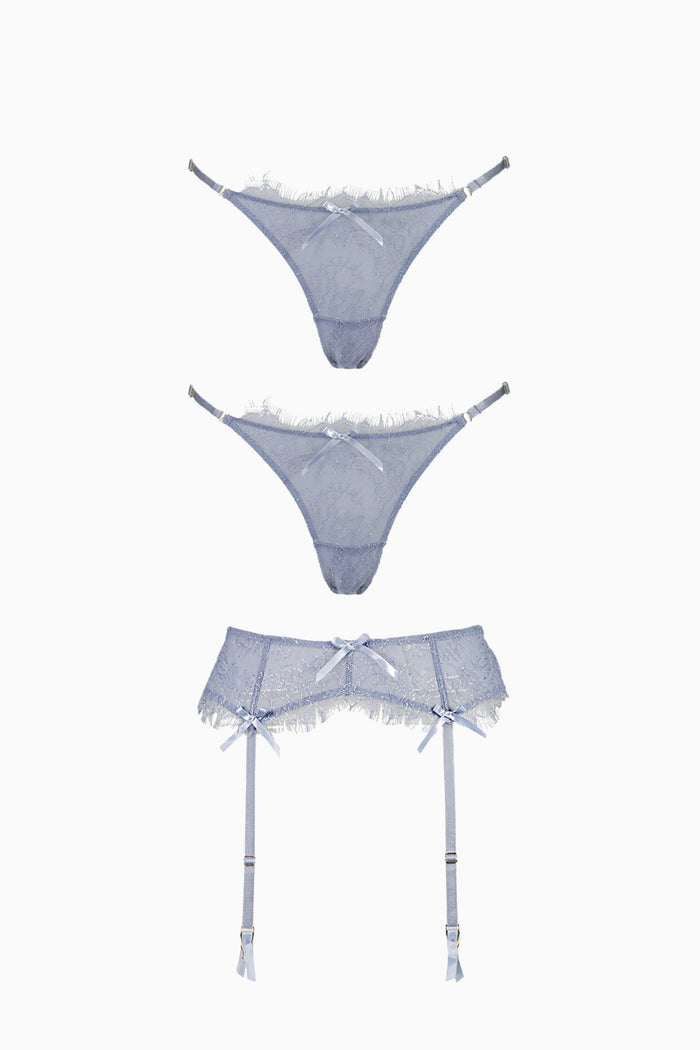 Maia 2 Pack Brazilian Knicker & Suspender