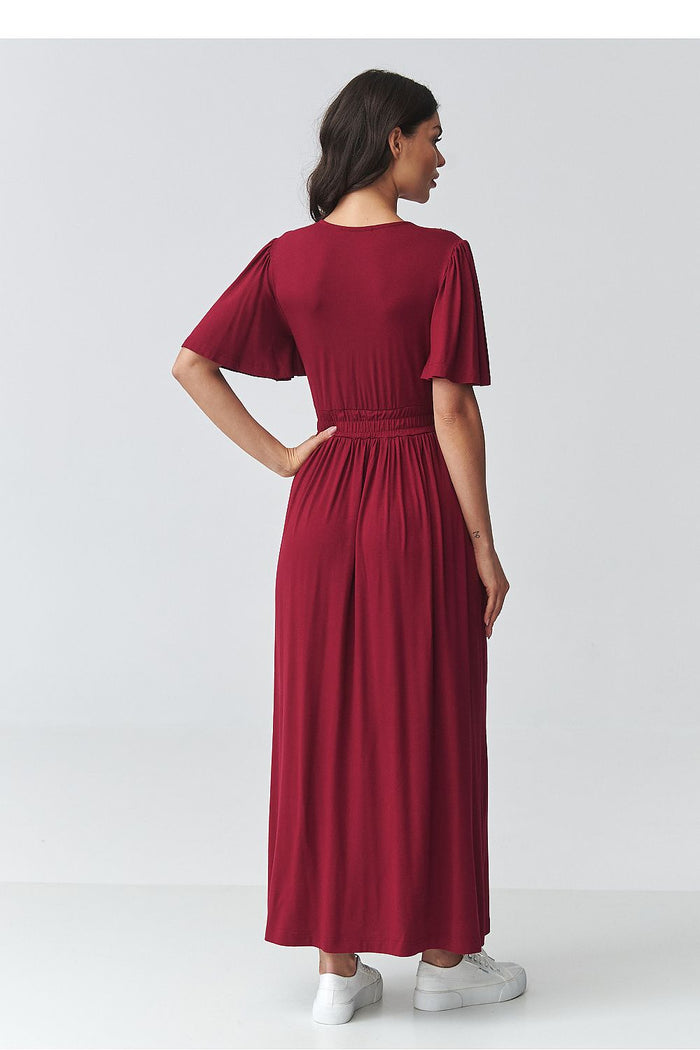 Makadamia Stylish Brown Maxi Dress for Everyday Wear - Dresses