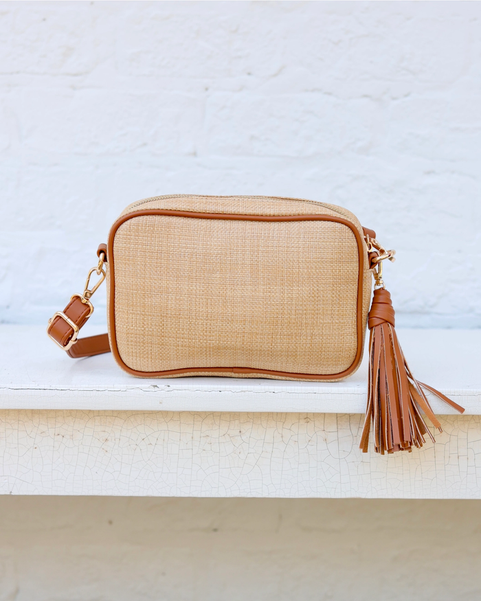 Margoe Crossbody - Natural Saddle