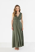 Maxi Daydress for Effortless Everyday Elegance green - Dresses