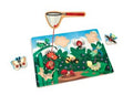 Melissa and Doug Magnetic Bug Catching Game with net and wooden bugs