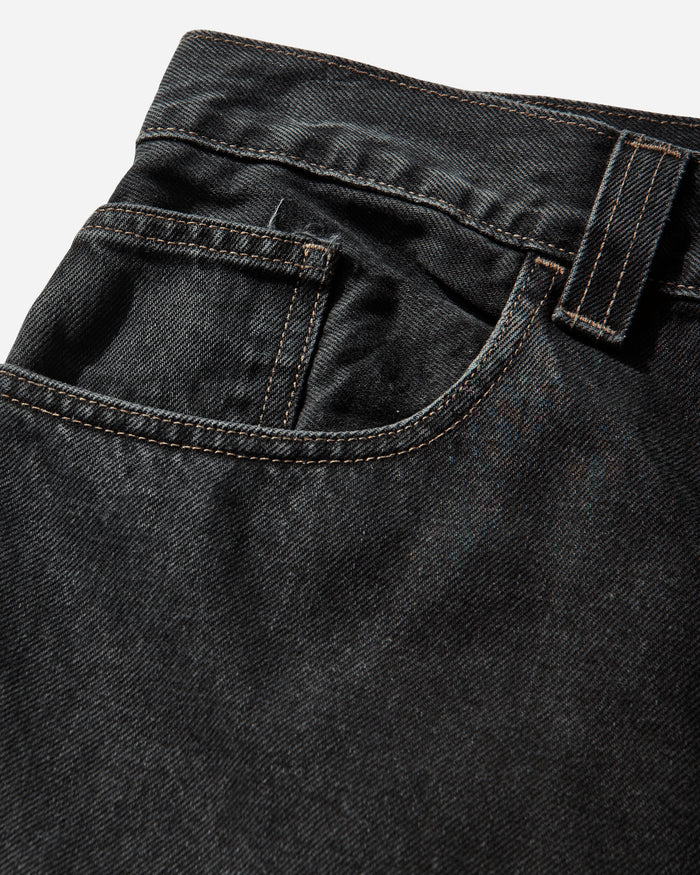 Carhartt WIP Brandon Short Black Shorts Denim Short I037161 8906