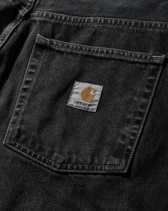 Carhartt WIP Brandon Short Black Shorts Denim Short I037161 8906