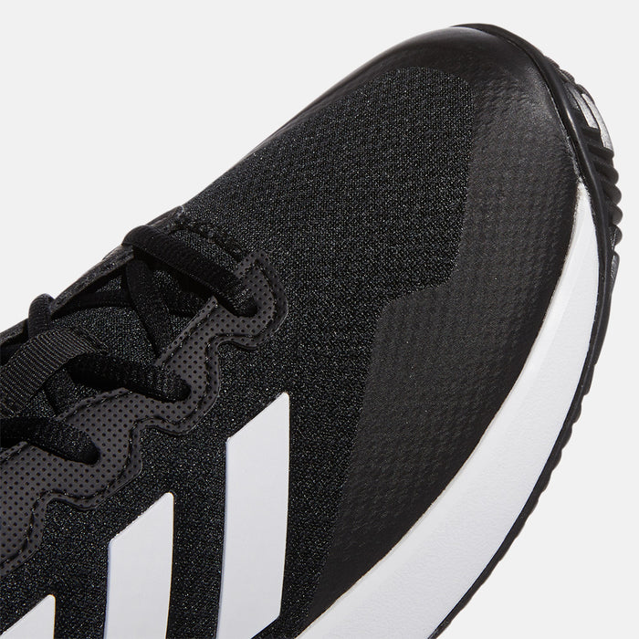 Up close, front view of the Adidas Men's GameCourt 2 Tennis Shoes.