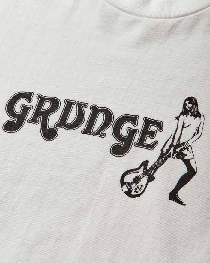 Hysteric Glamour Grunge Tshirt White T-Shirts Longsleeve 02261CL01 00