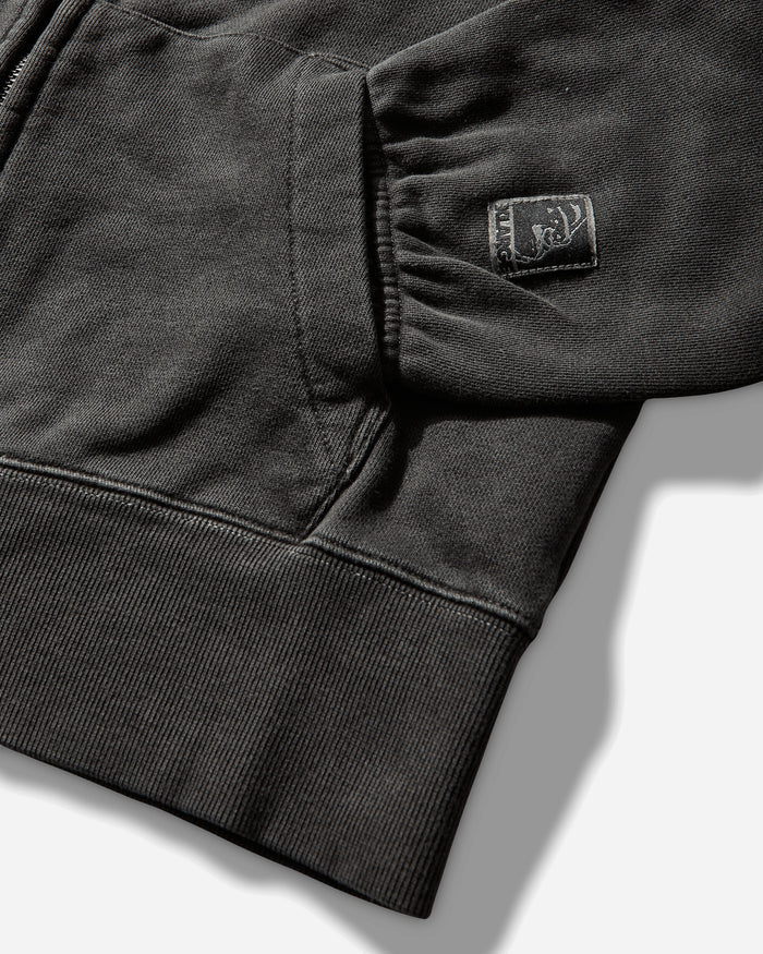XLARGE WORLD'S LARGEST BRAND SLIM ZIP HOODED SWEATSHIRT BLACK Sweatshirts Hoodies 201261012011 10