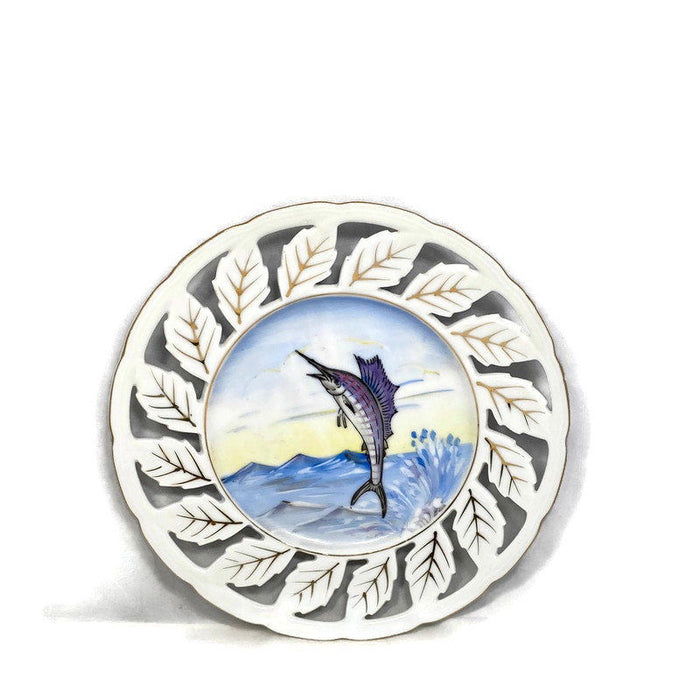 Mid Century Marlin Wall Plate at Duckwells