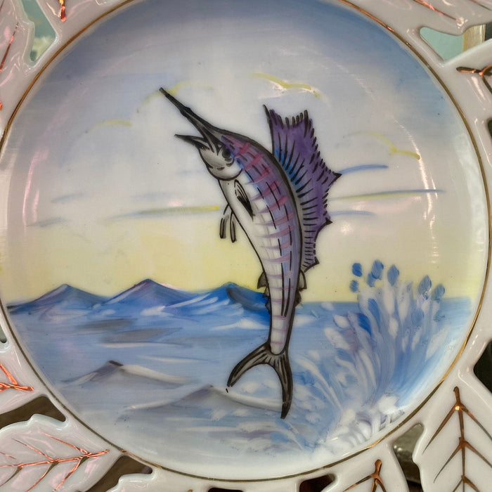 Mid Century Marlin Wall Plate at Duckwells