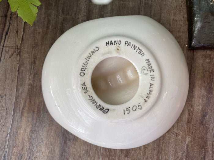 Midcentury Alaska Ceramic Ashtray at Duckwells