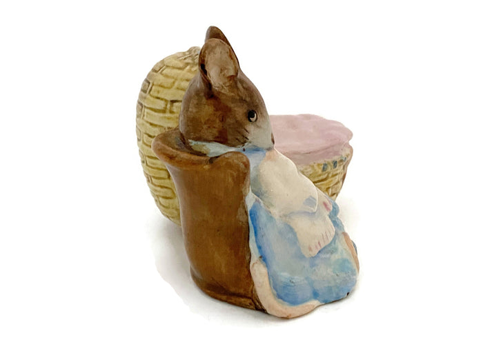 Midcentury Beatrix Potter's Hunca Munca Figurine at Duckwells
