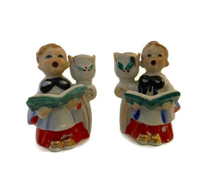 Midcentury Choirboy Candle Holders at Duckwells
